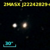 2MASX J22242829+0247479