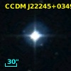 CCDM J22245+0349AB