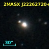 2MASX J22262720+0328214