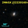 2MASX J22220160+0501047