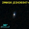 2MASX J22430347+0507381