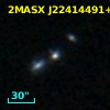 2MASX J22414491+0401427