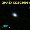 2MASX J22503695+0519123