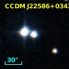 CCDM J22586+0342B