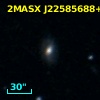 2MASX J22585688+0435156