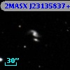 2MASX J23135837+0342538