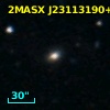 2MASX J23113190+0523436