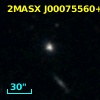 2MASX J00075560+0514233
