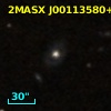 2MASX J00113580+0330133