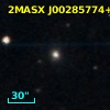 2MASX J00285774+0334420