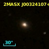 2MASX J00324107+0349402