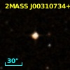 2MASS J00310734+0306417
