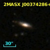 2MASX J00374286+0330564