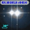 RX J0105.8+0454