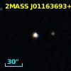 2MASS J01163693+0330044