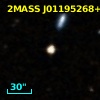 2MASS J01195268+0304001