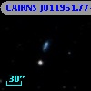 CAIRNS J011951.77+030436.5
