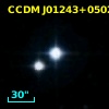 CCDM J01243+0502A