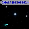 2MASS J01203362+0245467