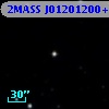 2MASS J01201200+0349081