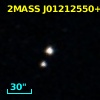 2MASS J01212550+0343170