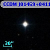 CCDM J01459+0411AB