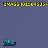 2MASS J01584535+0349076