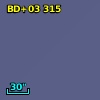 BD+03   315
