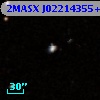 2MASX J02214355+0227248