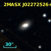 2MASX J02272526+0315074