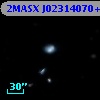 2MASX J02314070+0248357