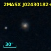 2MASX J02430182+0330270