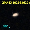 2MASX J02563620+0214046