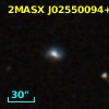 2MASX J02550094+0338222