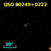 QSO B0249+0222