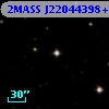 2MASS J22044398+0720019