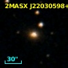 2MASX J22030598+0628586