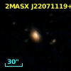 2MASX J22071119+0706386