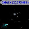 2MASX J22273468+0740021