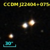CCDM J22404+0754B