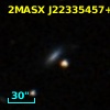 2MASX J22335457+0537361