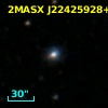 2MASX J22425928+0703445