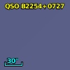 QSO B2254+0727