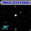 2MASS J22574356+0716468