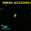 2MASX J23152495+0749541