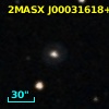 2MASX J00031618+0748545