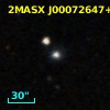 2MASX J00072647+0710373