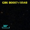 GB6 B0007+0548