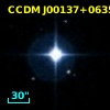 CCDM J00137+0635AB