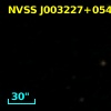 NVSS J003227+054531